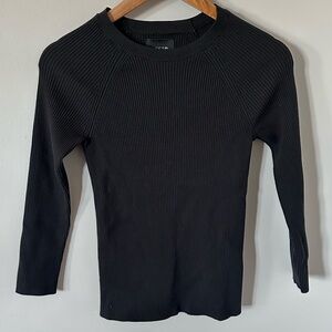 Joe's Jeans Ribbed Thick Long Sleeve Top